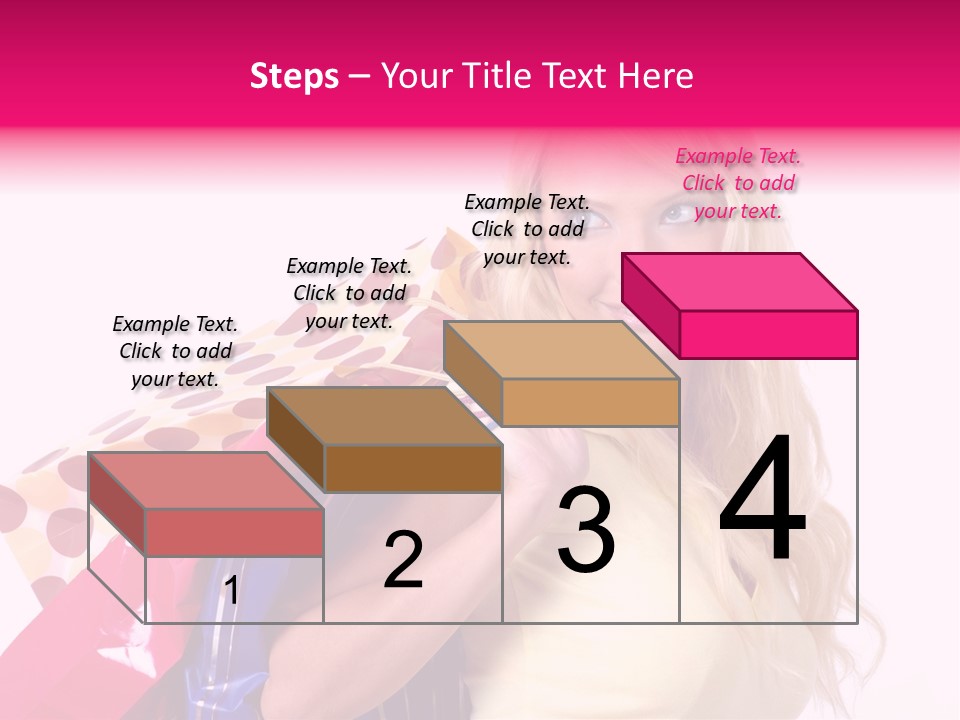 Beautiful Gift Joy PowerPoint Template