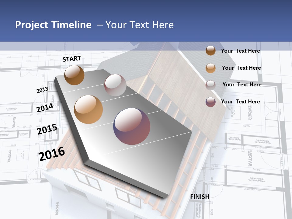 Architecture Property Flat PowerPoint Template