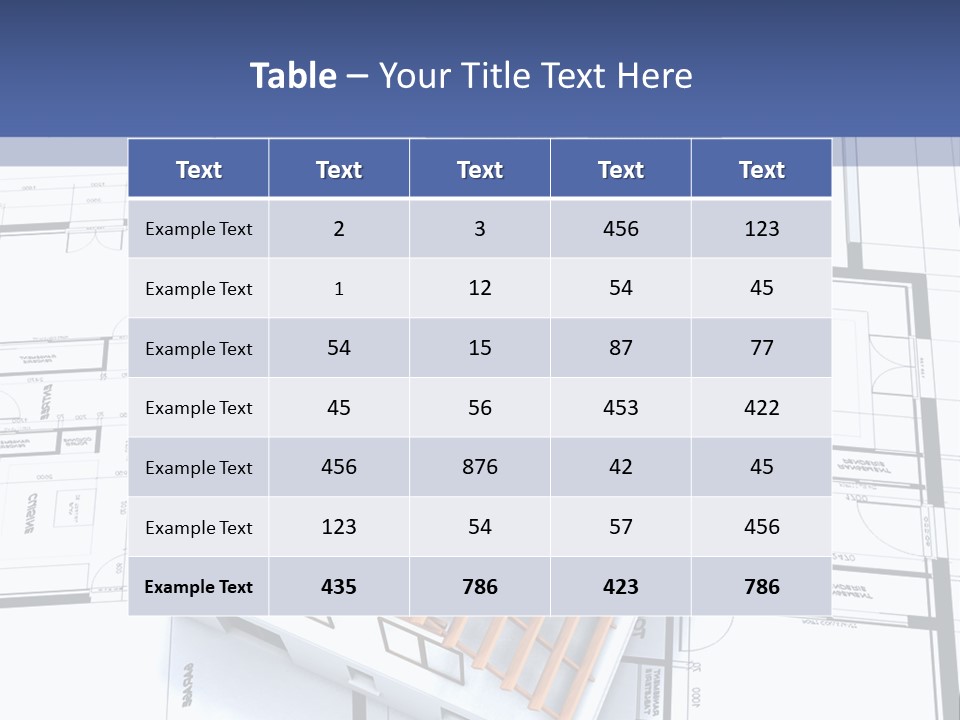 Architecture Property Flat PowerPoint Template