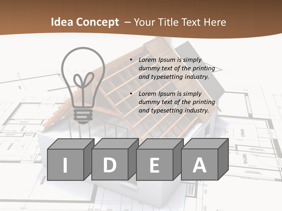 Creation Flat Framework PowerPoint Template