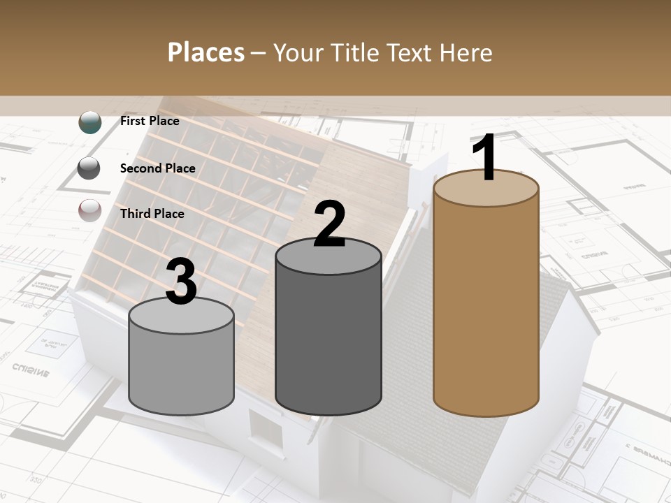 Map Study Flat PowerPoint Template