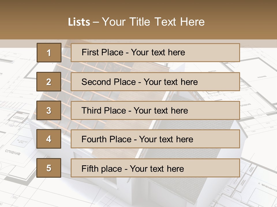Map Study Flat PowerPoint Template
