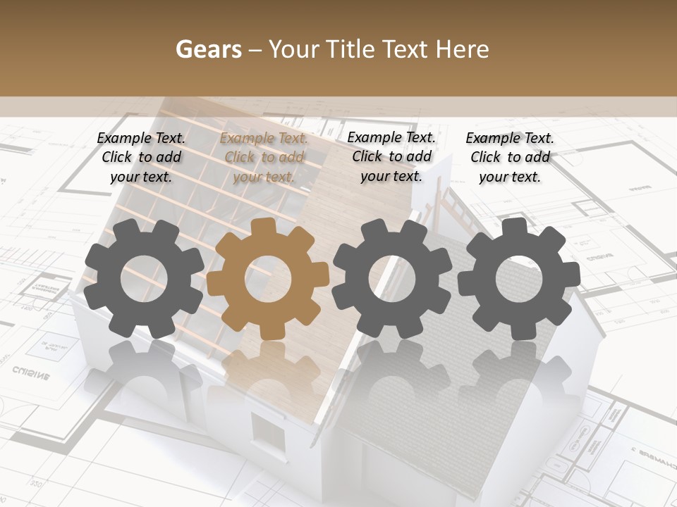Map Study Flat PowerPoint Template