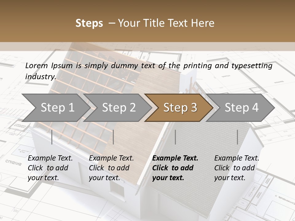 Map Study Flat PowerPoint Template