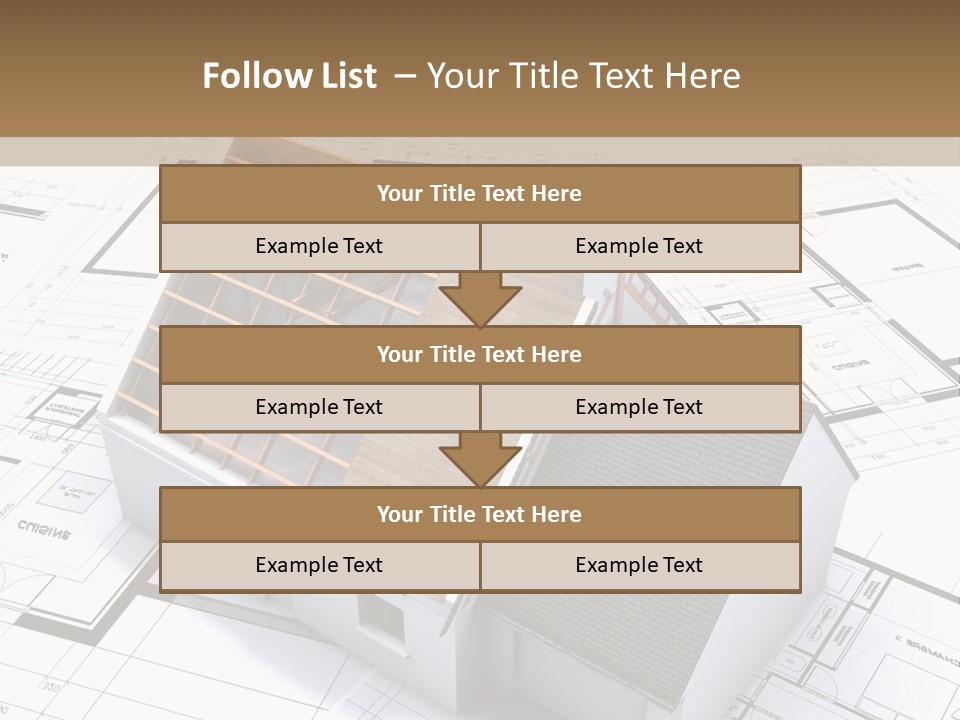 Map Study Flat PowerPoint Template