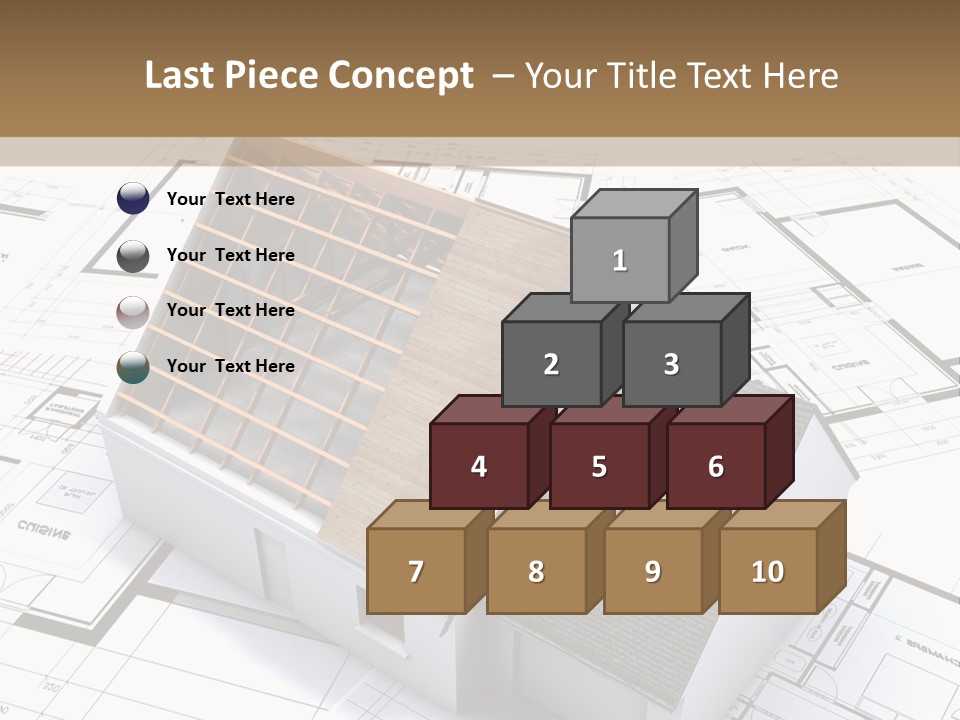 Map Study Flat PowerPoint Template