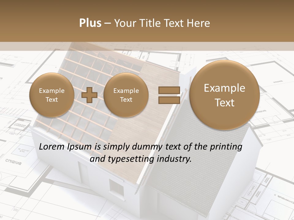 Map Study Flat PowerPoint Template