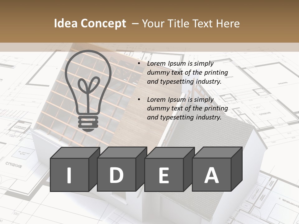 Map Study Flat PowerPoint Template