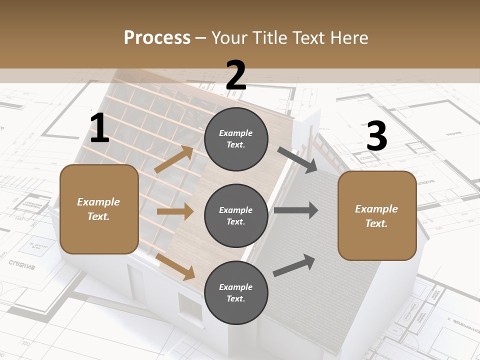 Map Study Flat PowerPoint Template