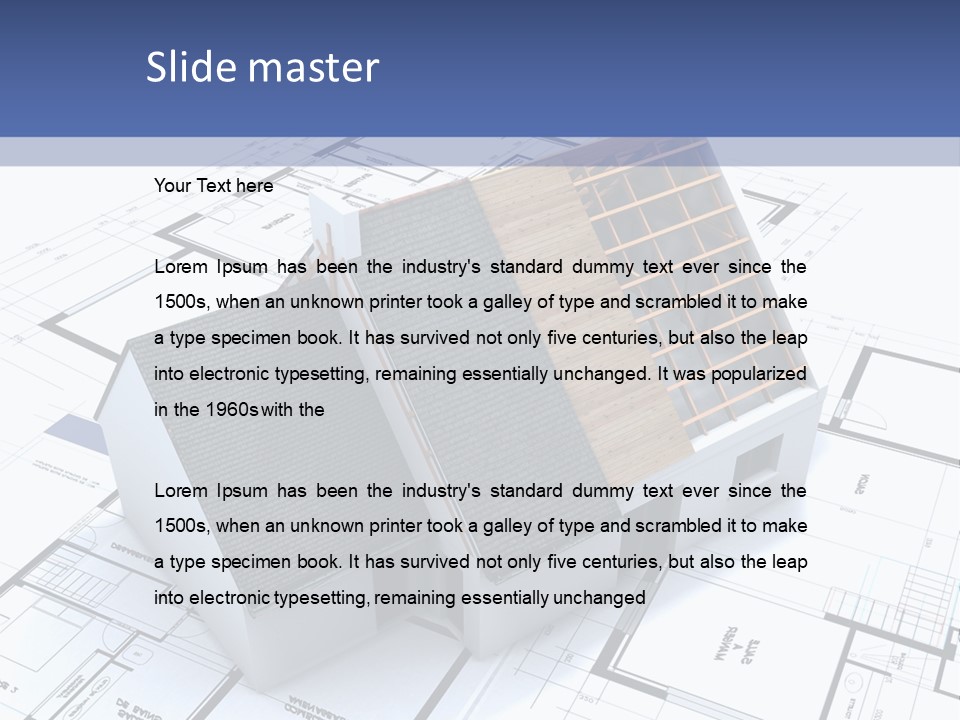 Flat Family Framework PowerPoint Template