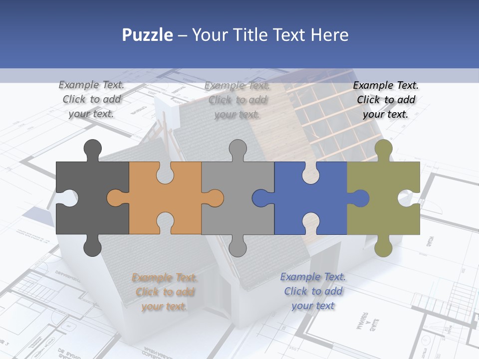 Flat Family Framework PowerPoint Template