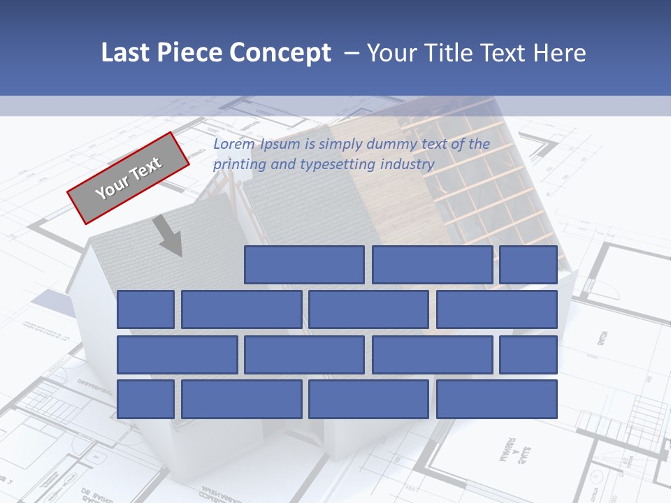 Flat Family Framework PowerPoint Template