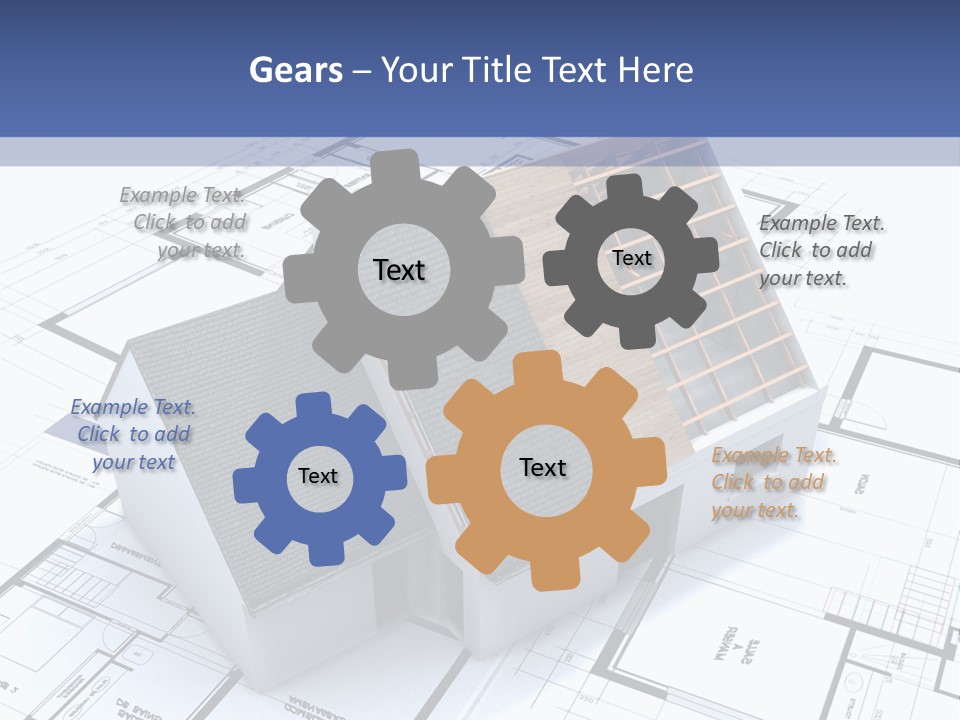 Flat Family Framework PowerPoint Template