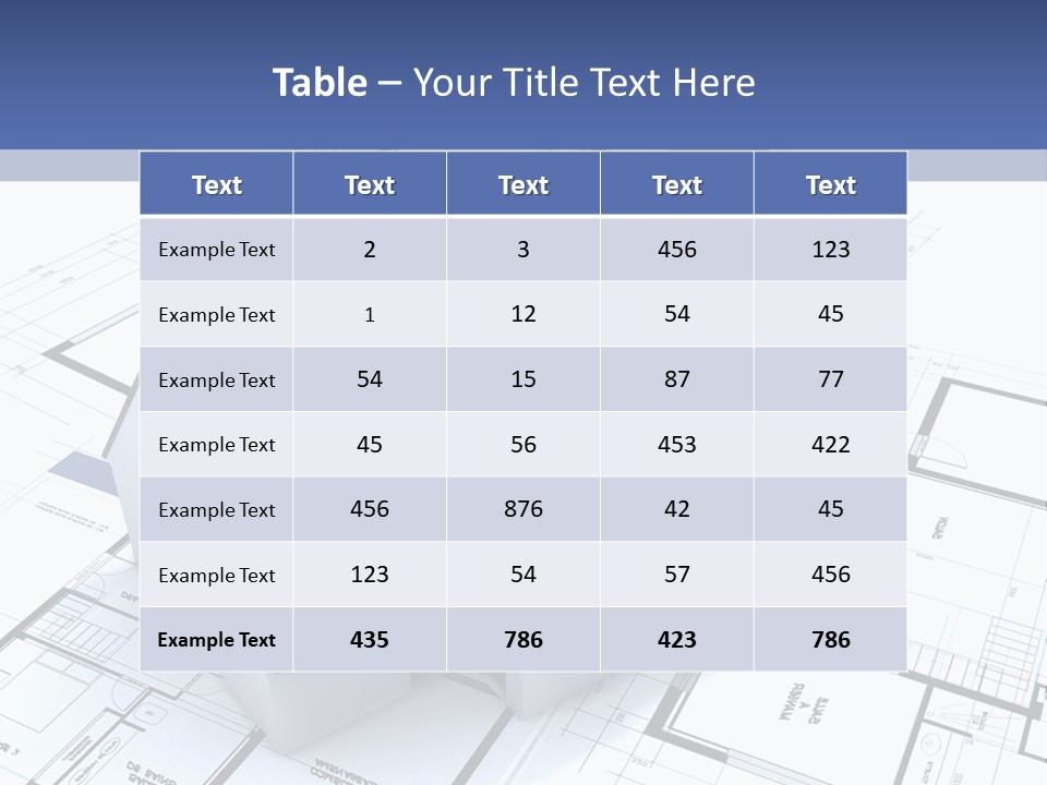 Flat Family Framework PowerPoint Template