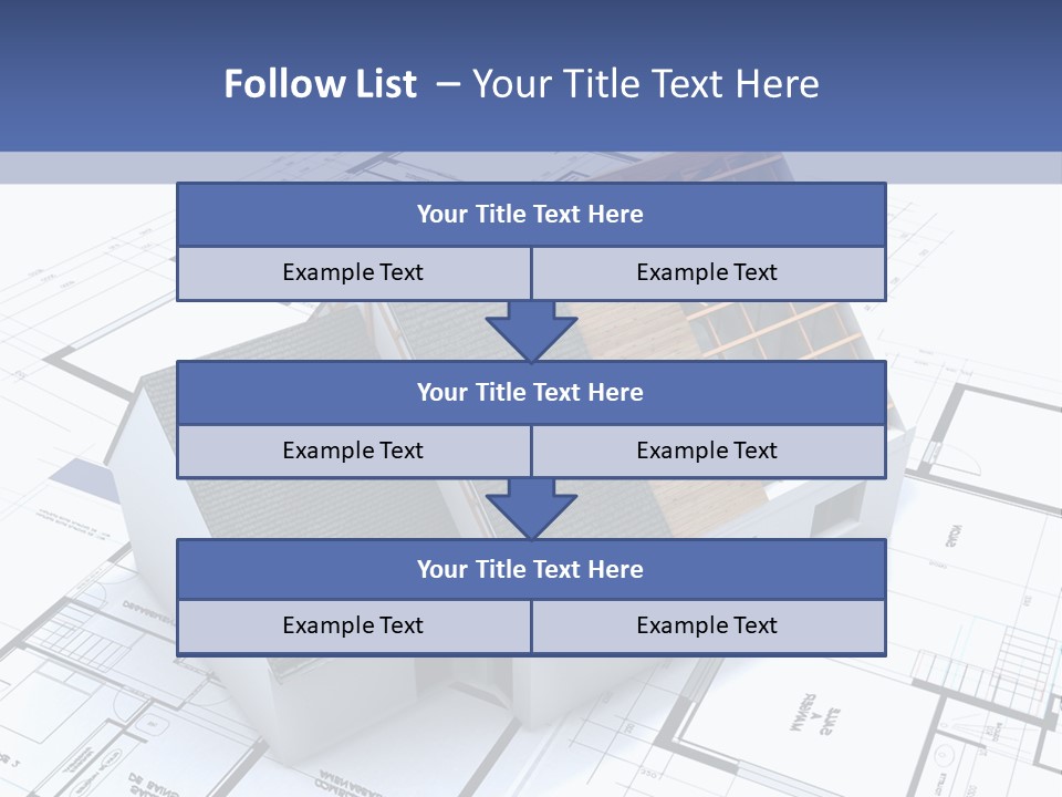 Flat Family Framework PowerPoint Template