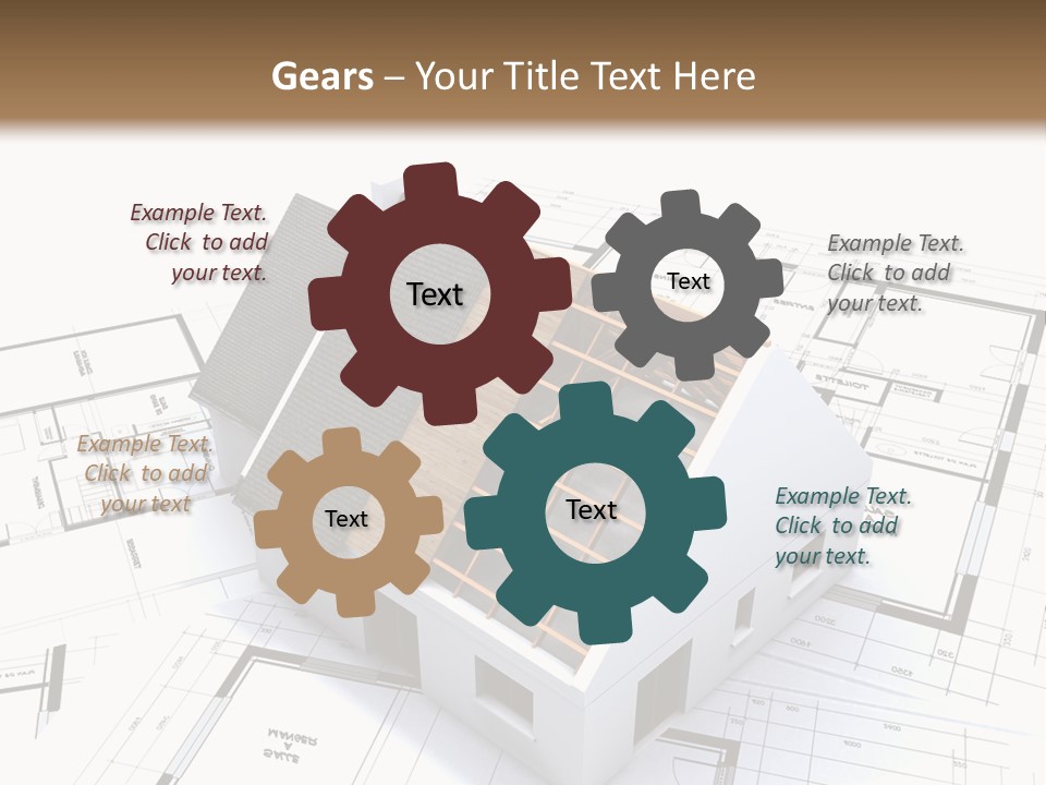 Trade Pencil Countryside PowerPoint Template