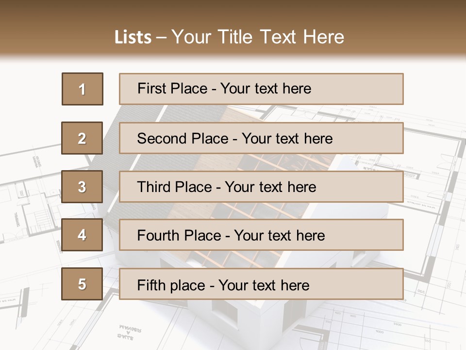 Trade Pencil Countryside PowerPoint Template