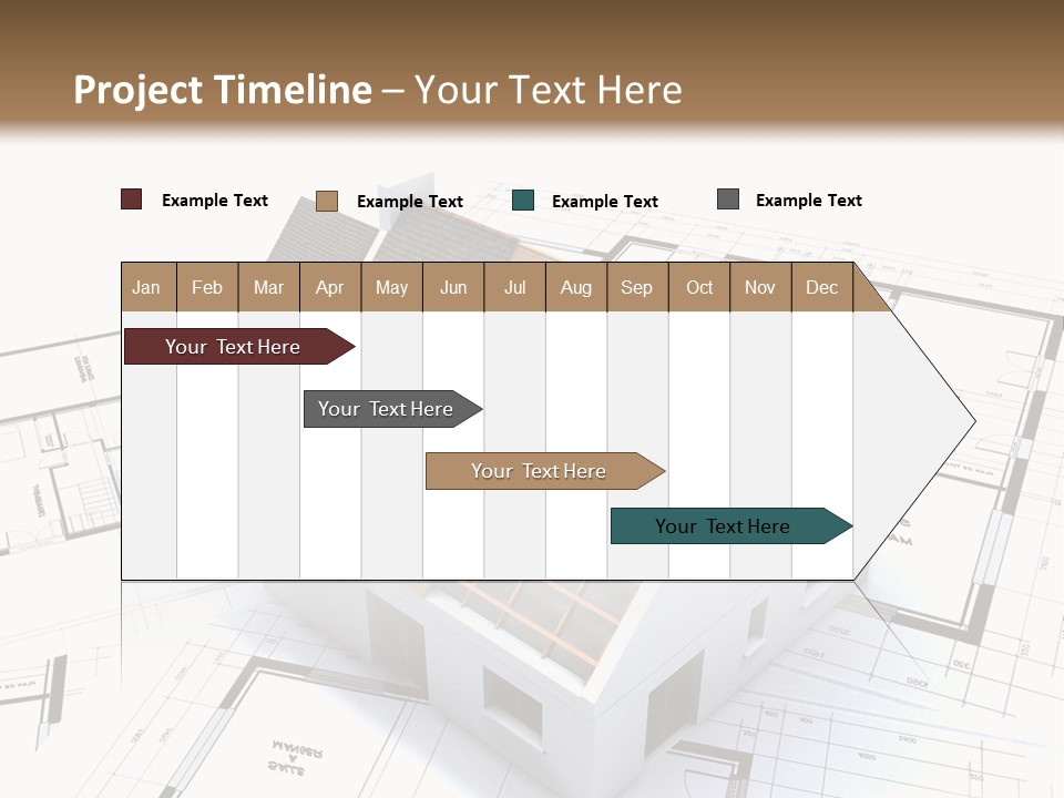 Trade Pencil Countryside PowerPoint Template