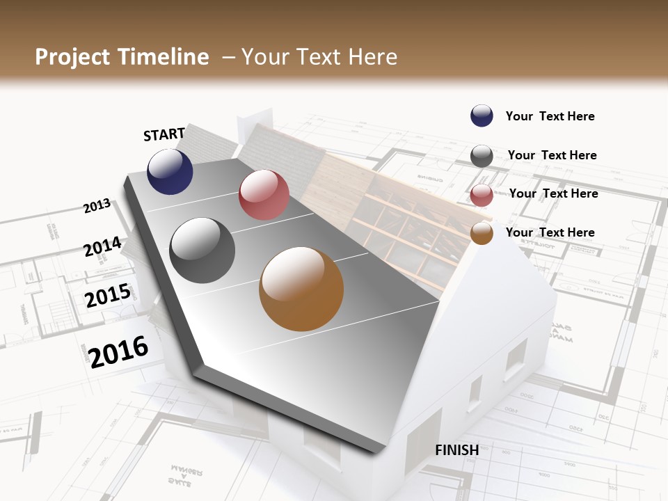 Trade Pencil Countryside PowerPoint Template