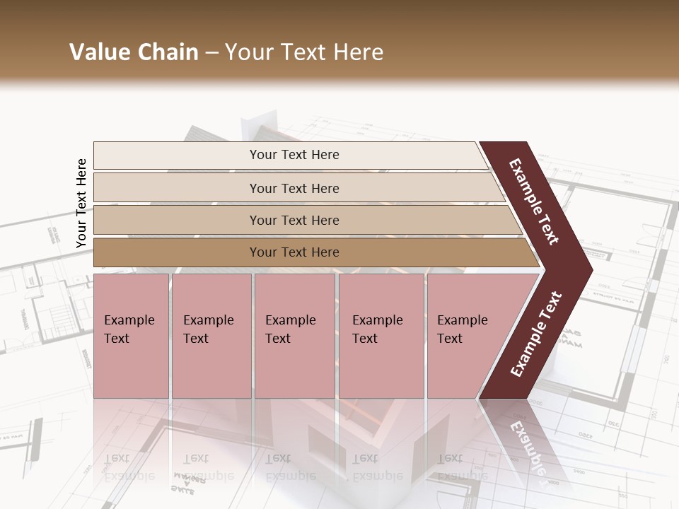 Trade Pencil Countryside PowerPoint Template