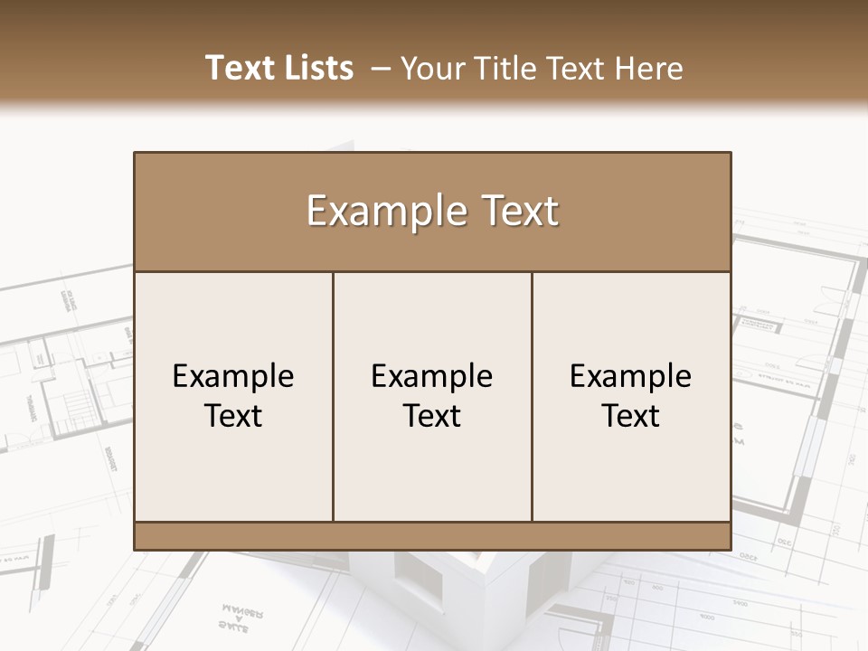 Trade Pencil Countryside PowerPoint Template