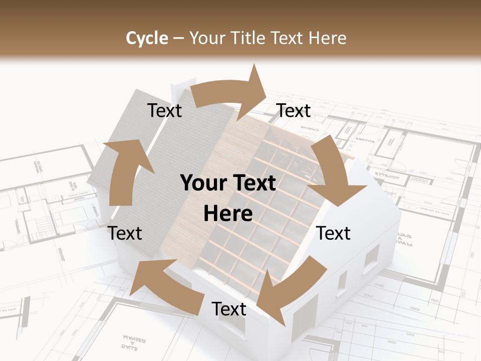 Trade Pencil Countryside PowerPoint Template
