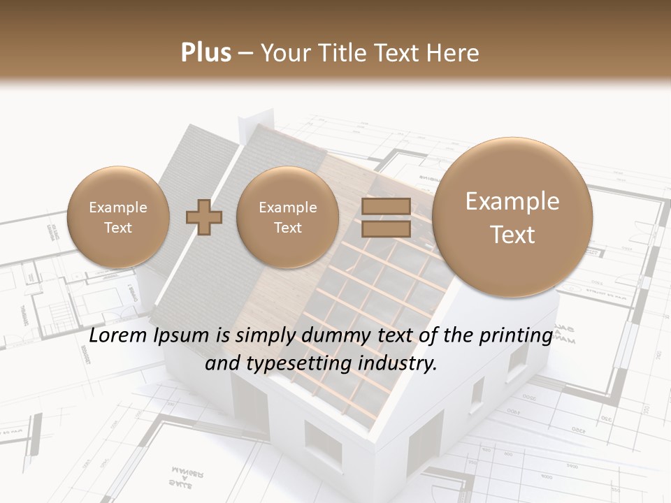 Trade Pencil Countryside PowerPoint Template