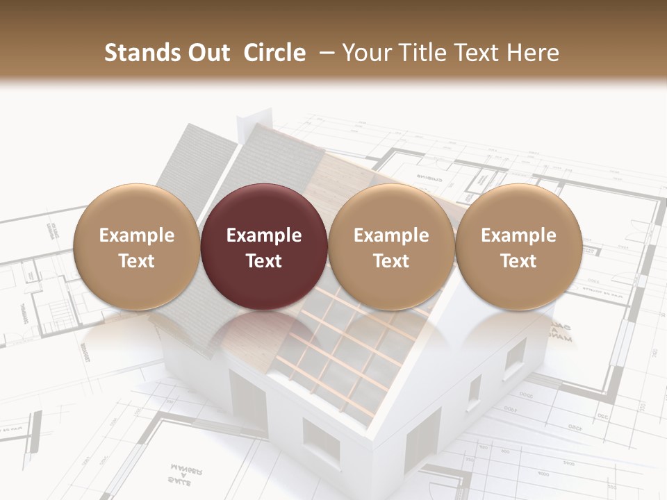 Trade Pencil Countryside PowerPoint Template