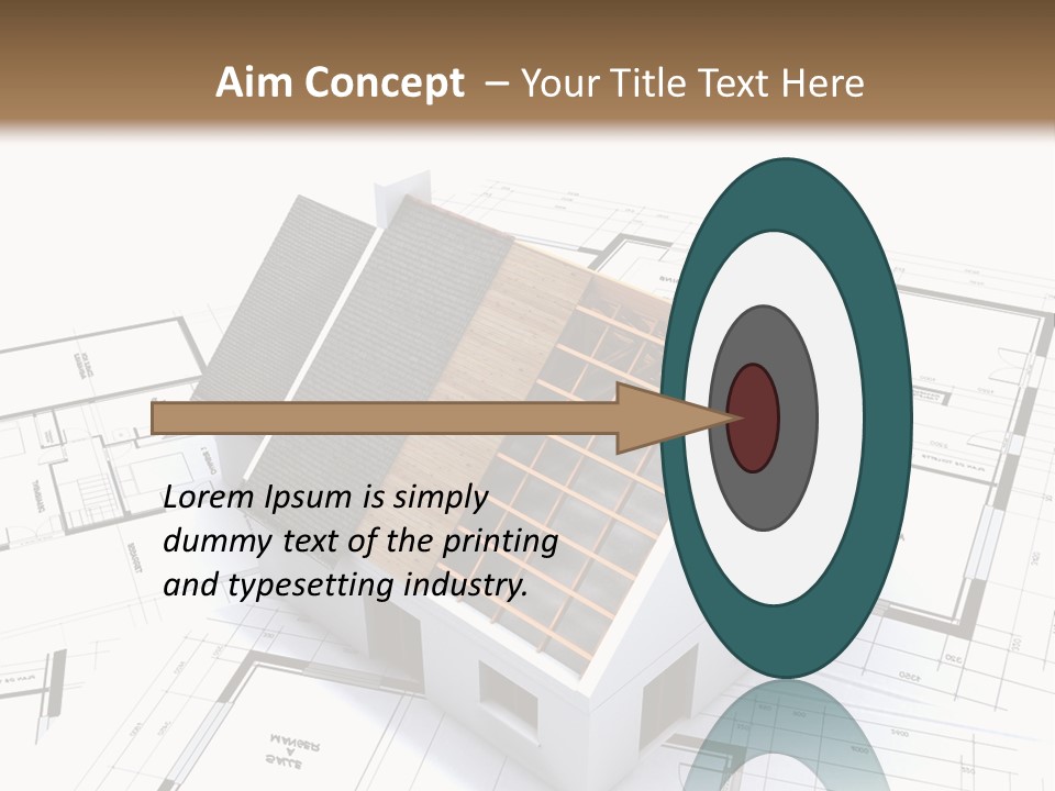 Trade Pencil Countryside PowerPoint Template