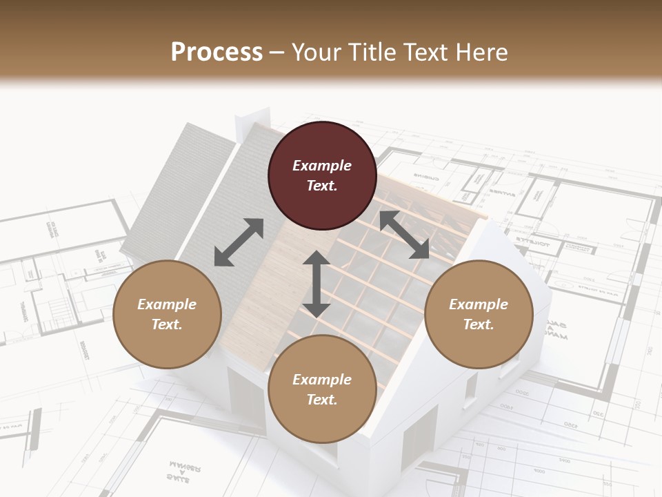 Trade Pencil Countryside PowerPoint Template