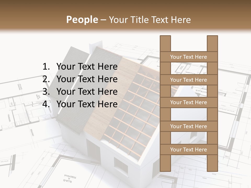 Trade Pencil Countryside PowerPoint Template