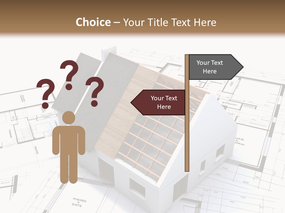 Trade Pencil Countryside PowerPoint Template