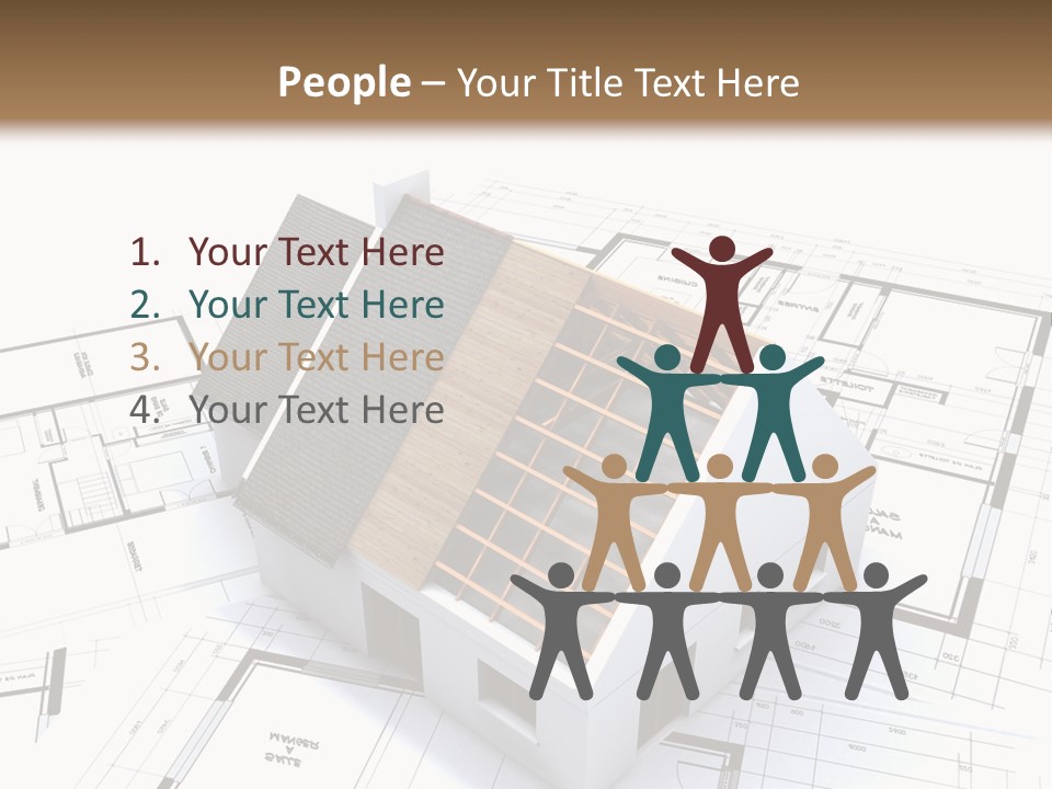 Trade Pencil Countryside PowerPoint Template