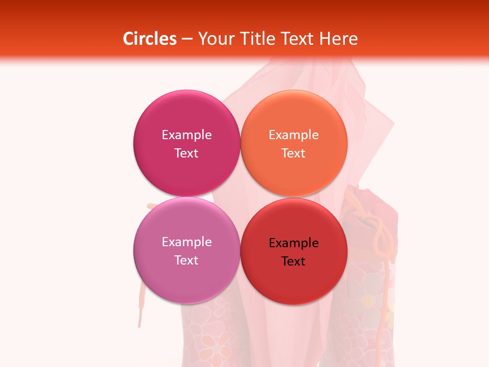 Umbrella Wellington Fall PowerPoint Template