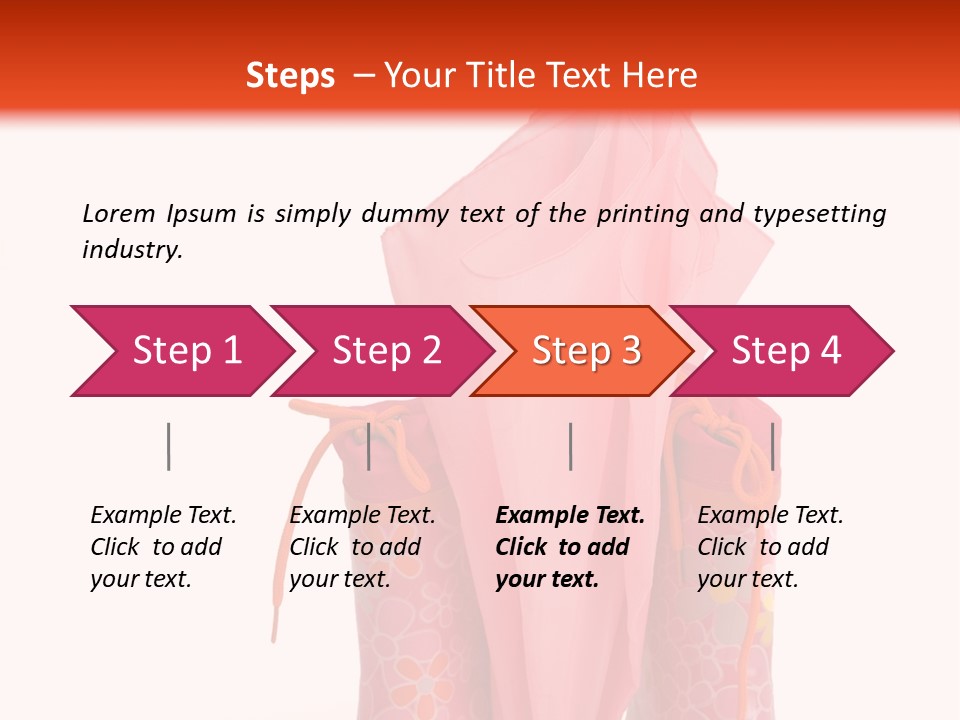 Umbrella Wellington Fall PowerPoint Template