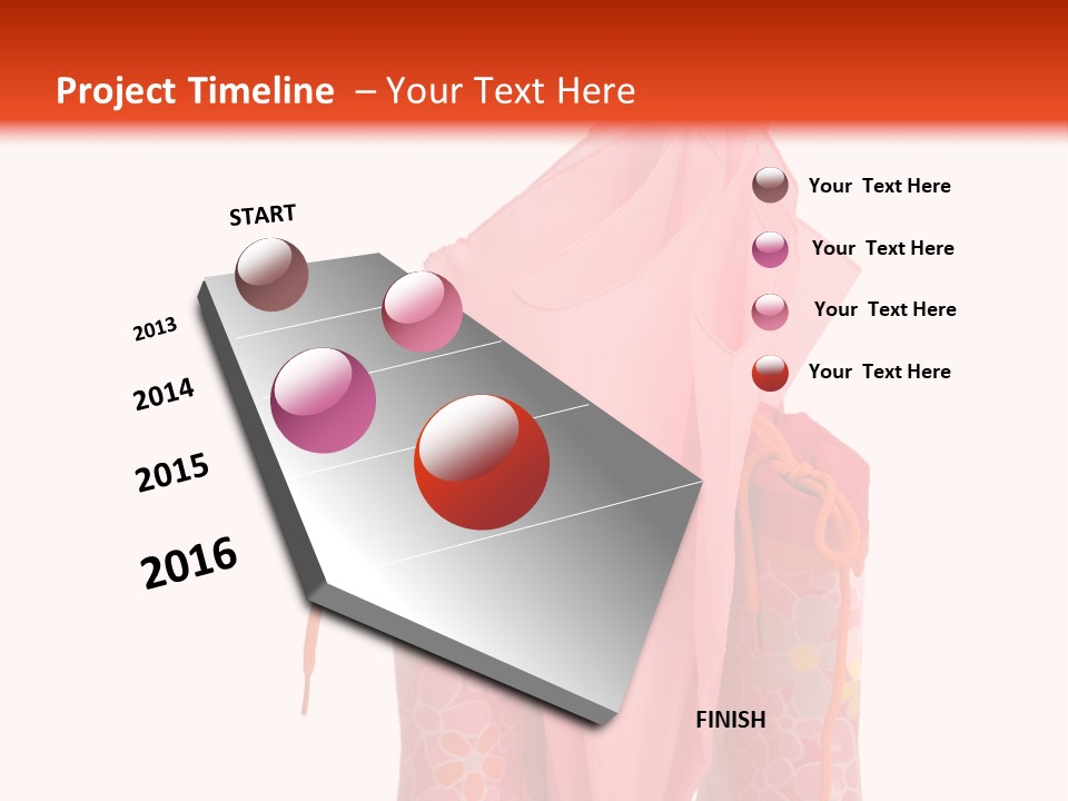 Umbrella Wellington Fall PowerPoint Template