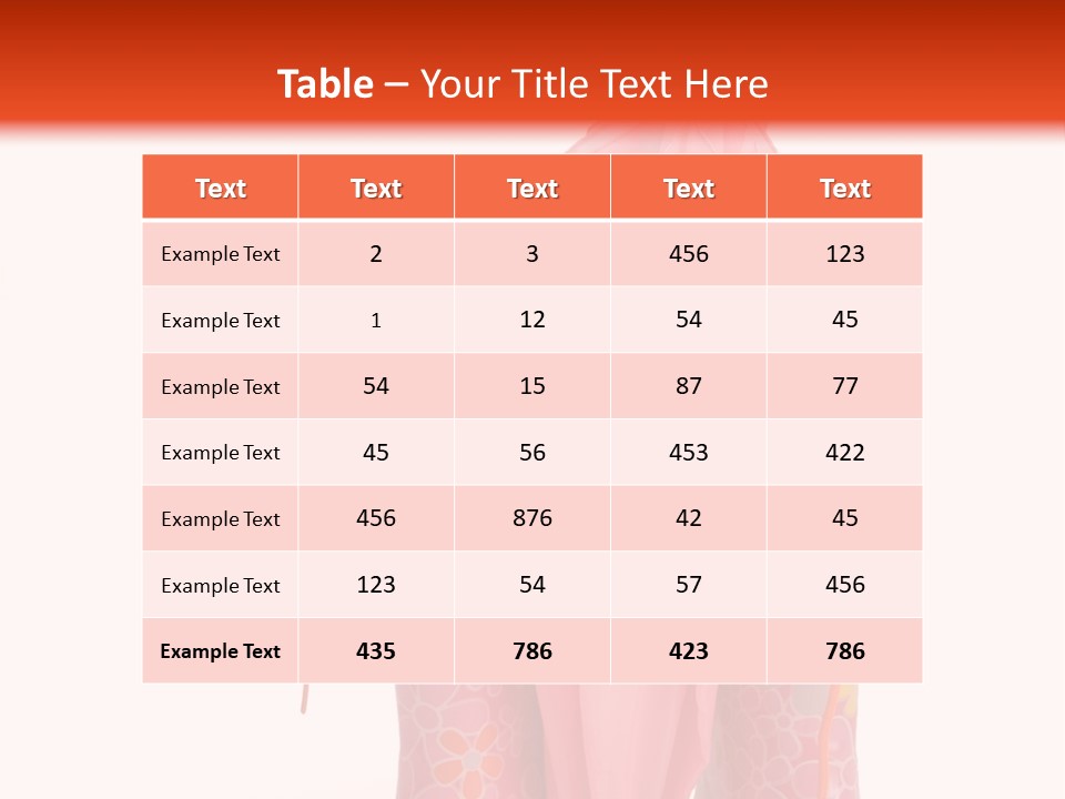 Umbrella Wellington Fall PowerPoint Template