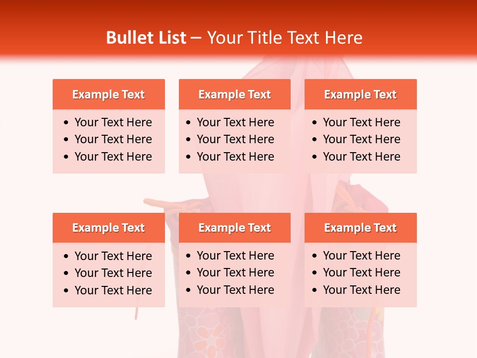 Umbrella Wellington Fall PowerPoint Template