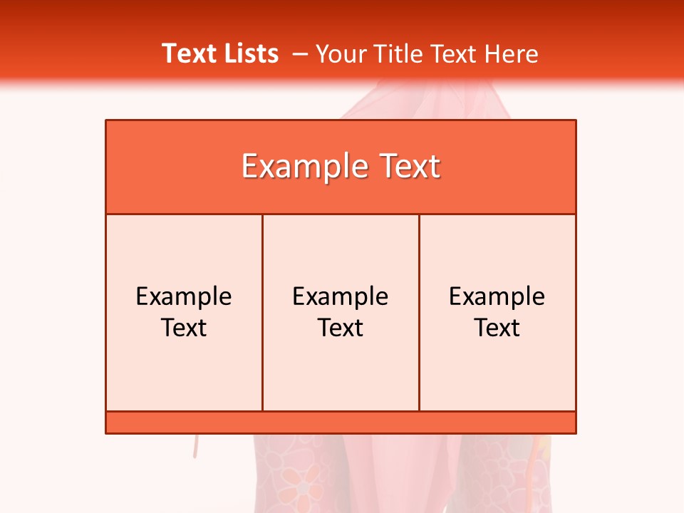 Umbrella Wellington Fall PowerPoint Template