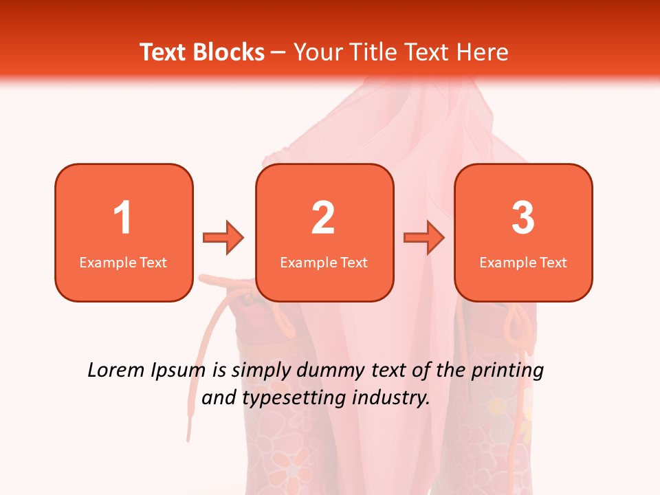 Umbrella Wellington Fall PowerPoint Template