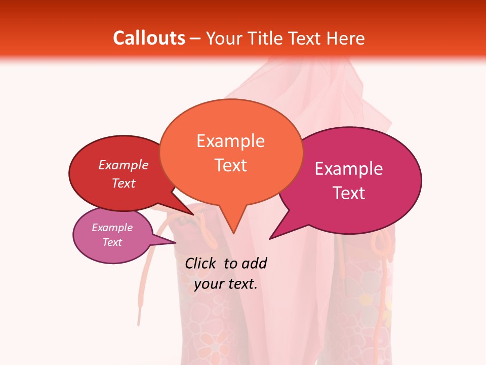 Umbrella Wellington Fall PowerPoint Template