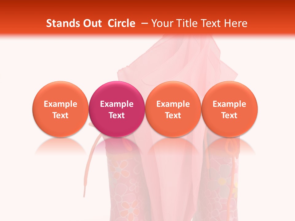 Umbrella Wellington Fall PowerPoint Template