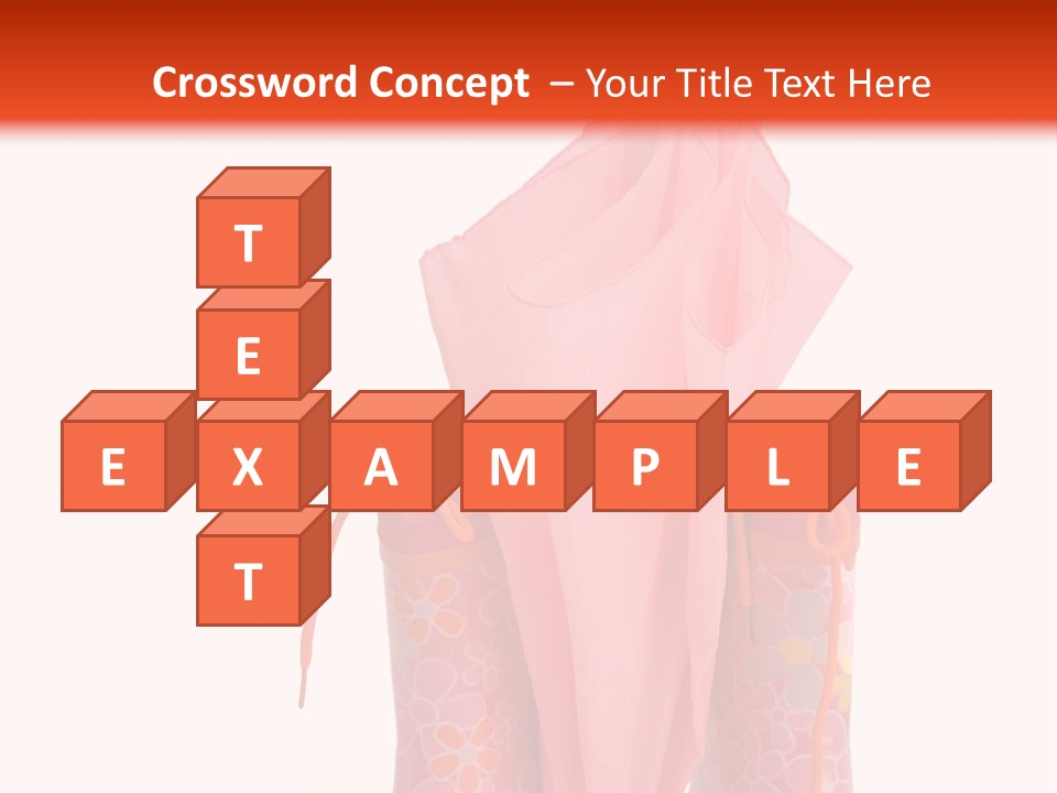 Umbrella Wellington Fall PowerPoint Template