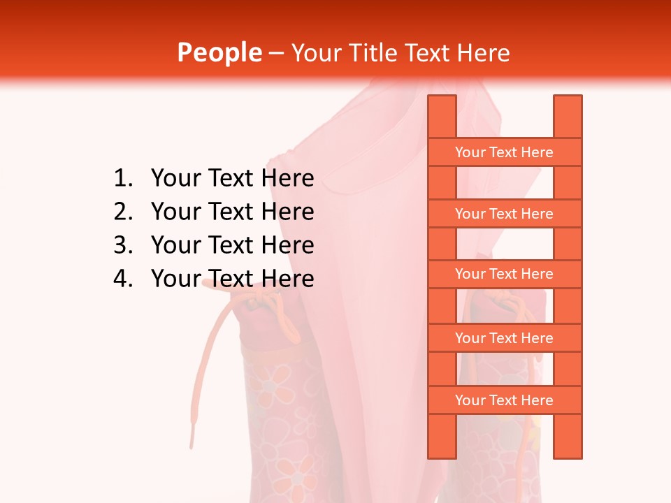 Umbrella Wellington Fall PowerPoint Template