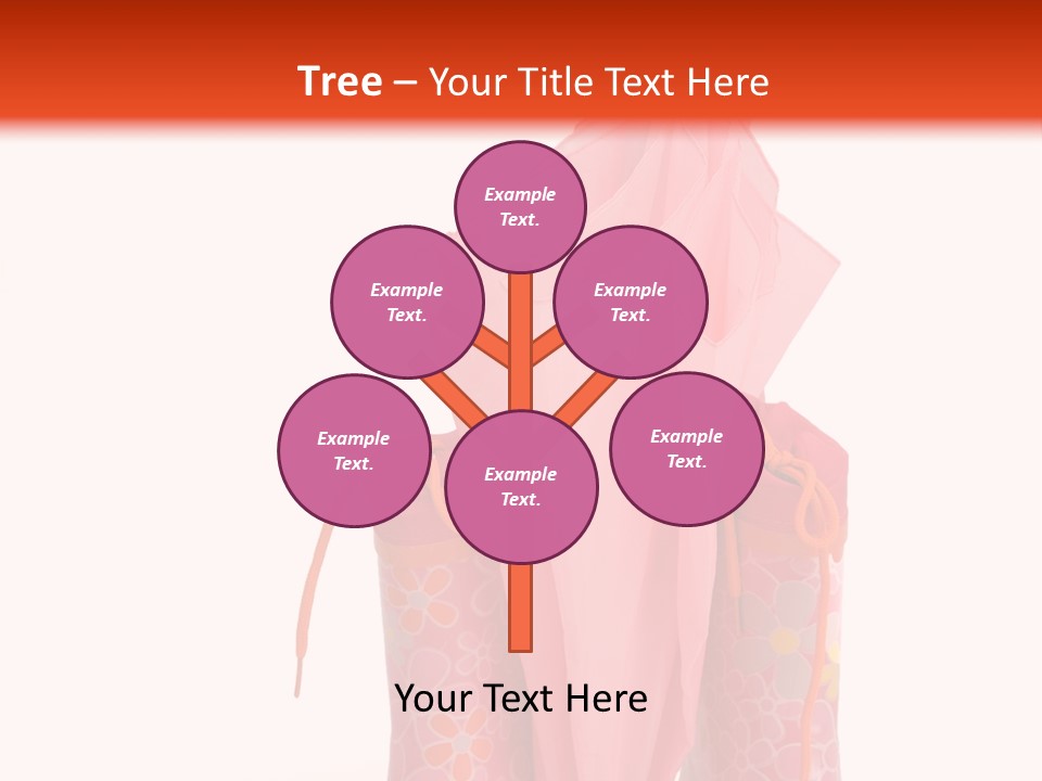 Umbrella Wellington Fall PowerPoint Template