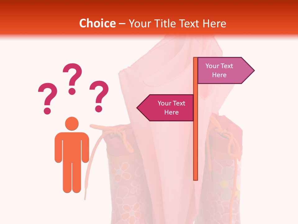 Umbrella Wellington Fall PowerPoint Template