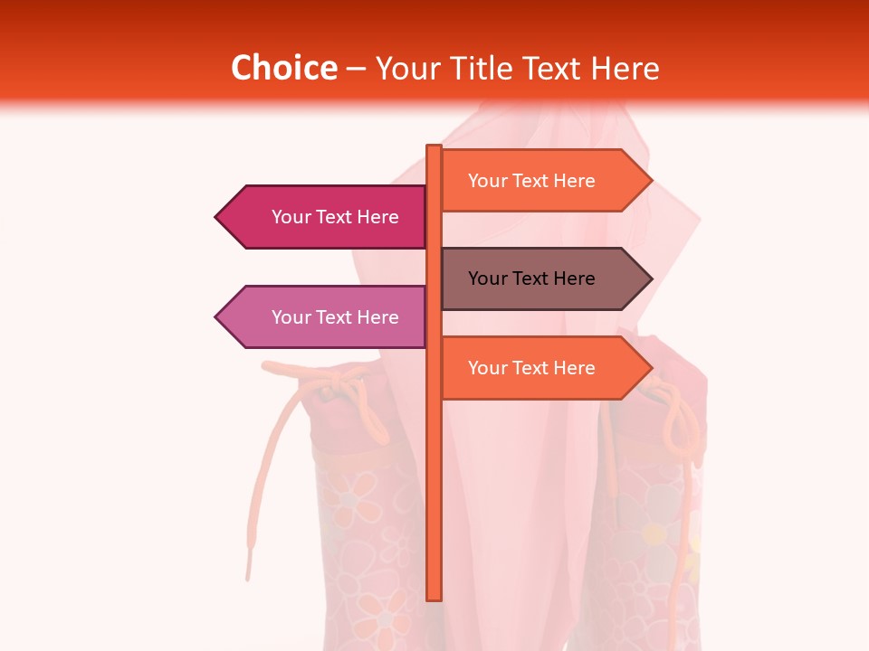 Umbrella Wellington Fall PowerPoint Template