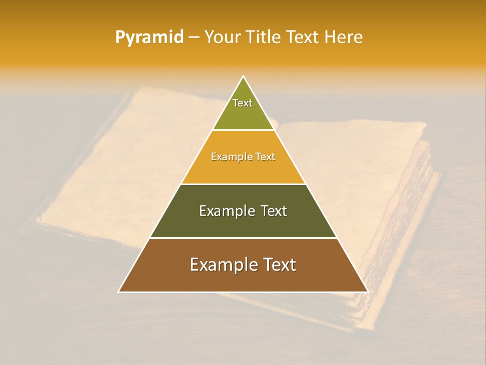 Dirty Desk Textured Effect PowerPoint Template