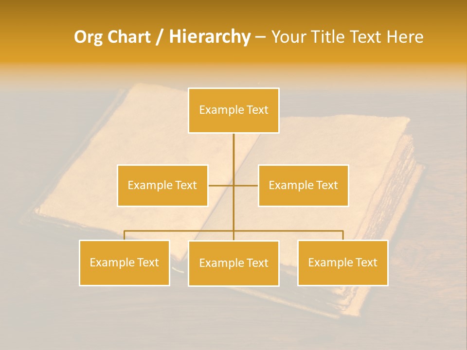 Dirty Desk Textured Effect PowerPoint Template