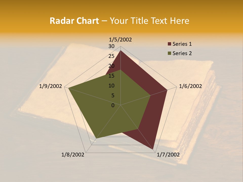 Dirty Desk Textured Effect PowerPoint Template